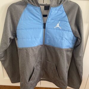 Jordan Blue and Gray Hoodie